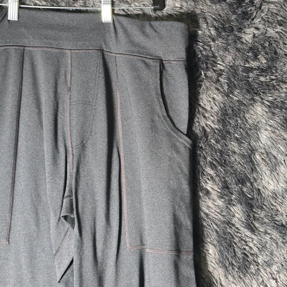 Lululemon Stretch Jersey Sweatpants Womens XL Black - Picture 3 of 10